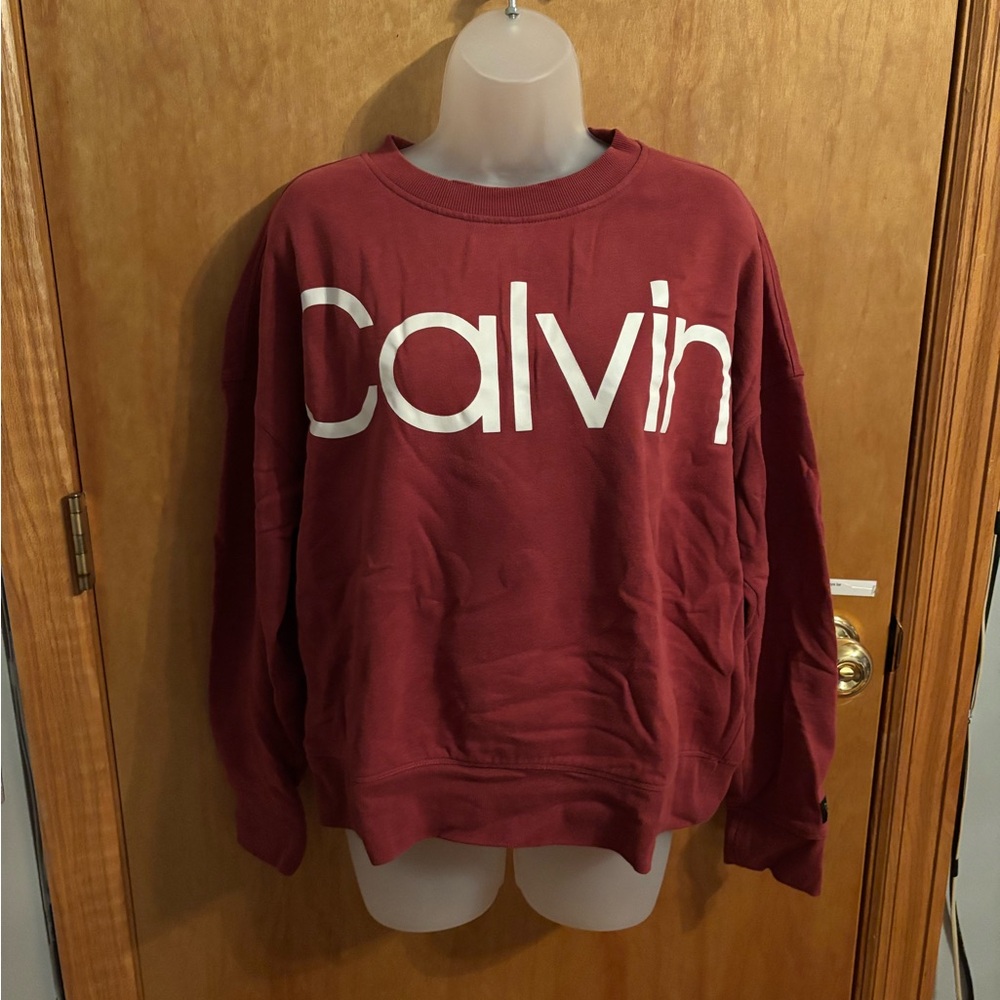 Calvin Klein Women’s Red Crewneck